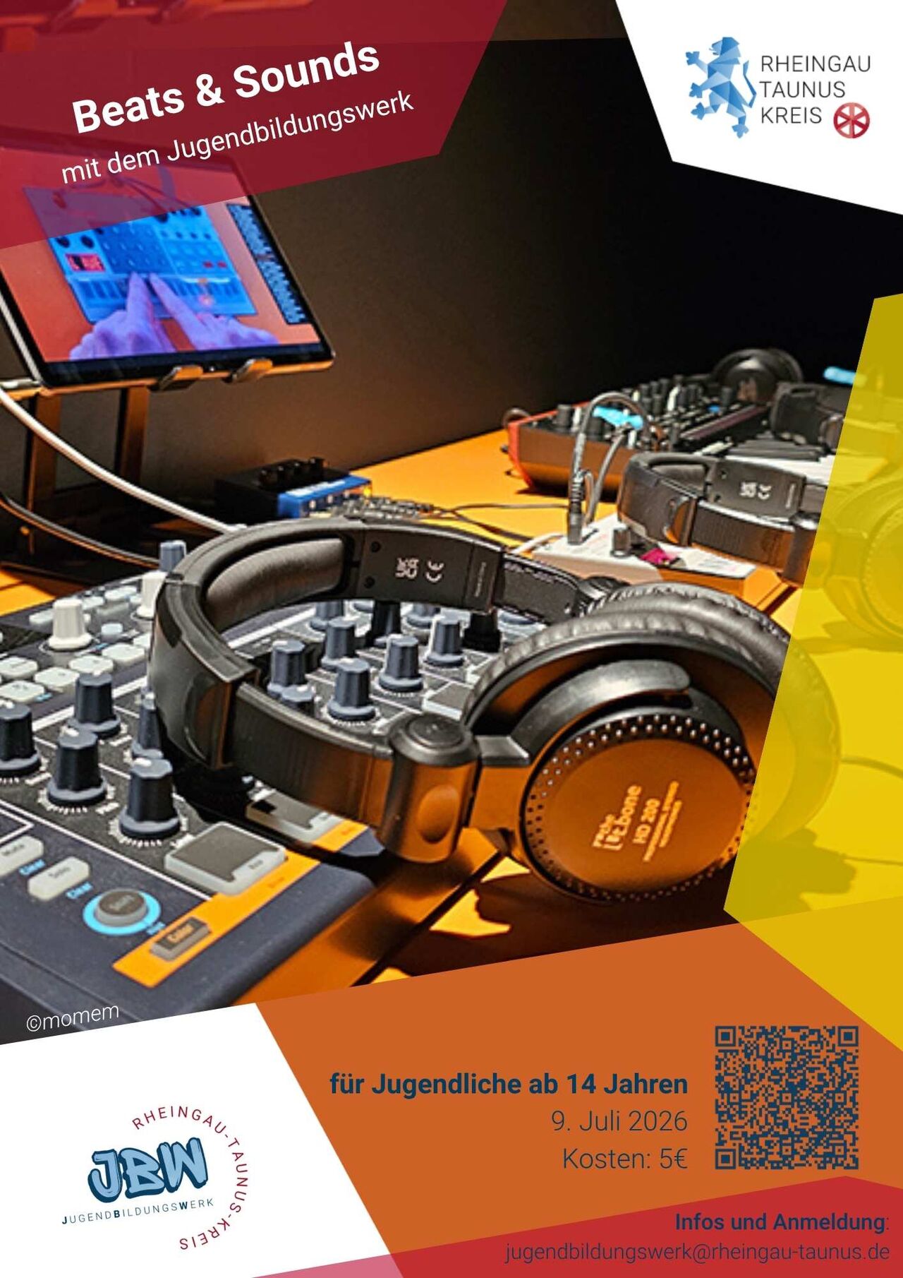 Flyer DJ Workshop DJ Workshop