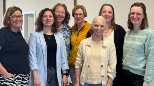 Das Team im Kompetenzzentrum Pflege.