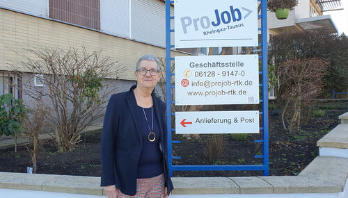 Truda Smith, neue Geschäftsführerin der ProJob Rheingau-Taunus GmbH