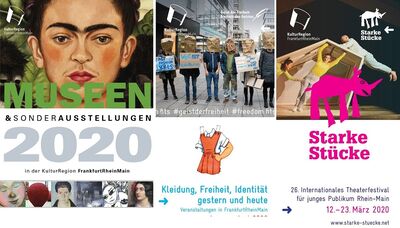 Die Programmhefte 2020 der KulturRegion