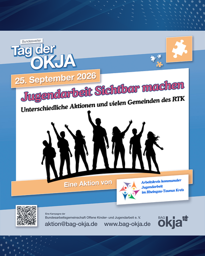 Plakat zum Tag der Offenen Kinder- und Jugendarbeit.