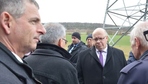 Netzreise von Bundeswirtschaftsminister Altmaier im Kreis.