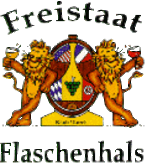 Wappen des Freistaats Flaschenhals Wappen des Freistaats Flaschenhals