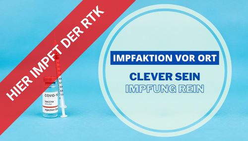 Impfaktion vor Ort: Clever sein – Impfung rein!