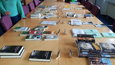 Zahlreiche interessante Bücher mussten die Jury-Mitglieder lesen, um sein würdigen Kulturpreisträger 2019 zu küren.
