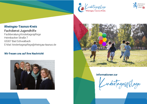 Flyer: Informationen zur Kindertagespflege (PDF)