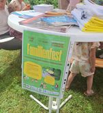 Foto: Zu sehen ist das Plakat vom Familienfest Lorch als Aufsteller.