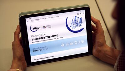Das Bürgerbeteiligungsportal unter www.zusammen-zukunft.de ist freigeschaltet und für Internet-Nutzer erreichbar.
