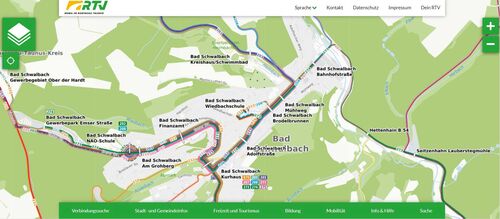 RTV: Digitaler Liniennetzplan ist online