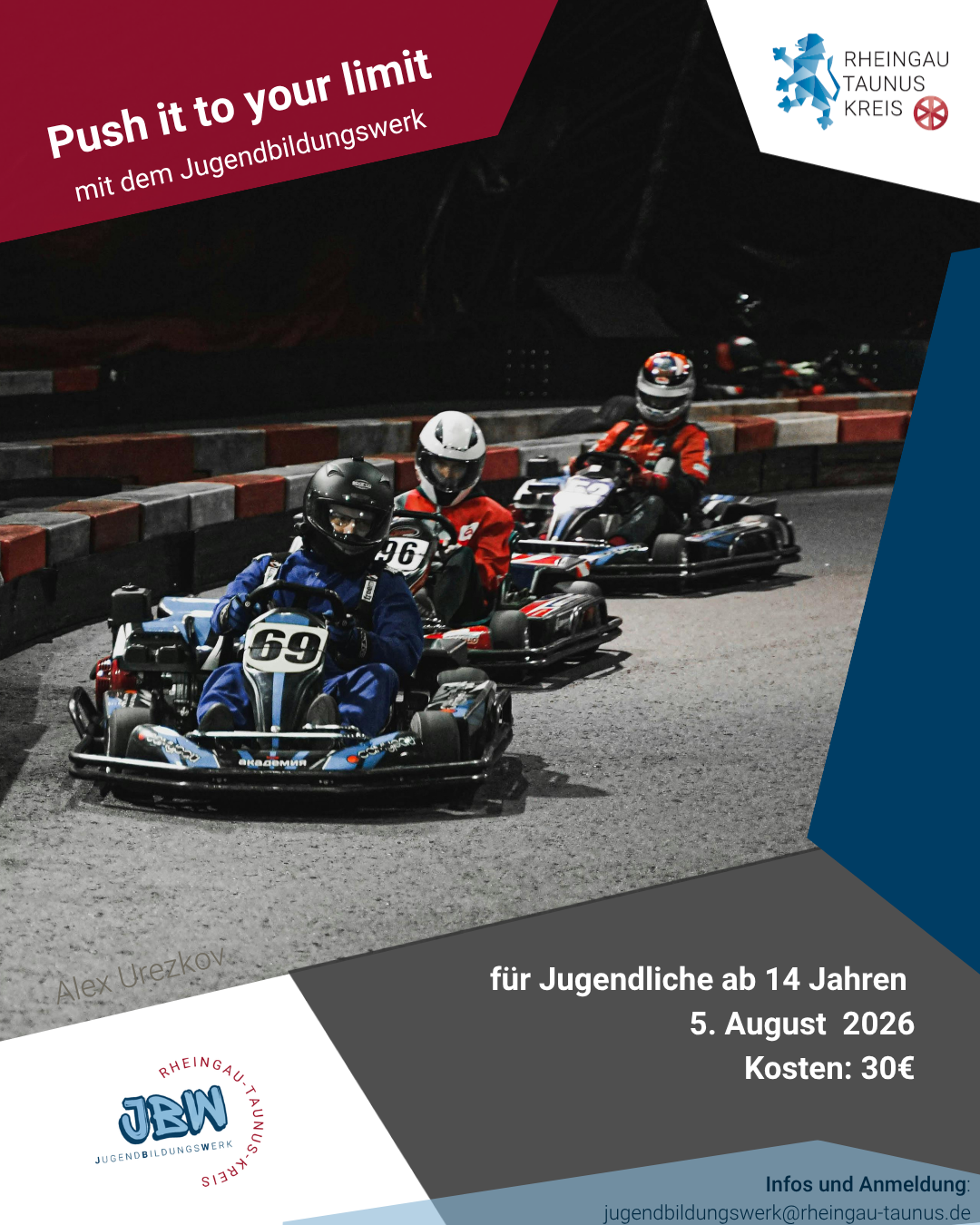 PUSH IT TO YOUR LIMIT Kartbahn